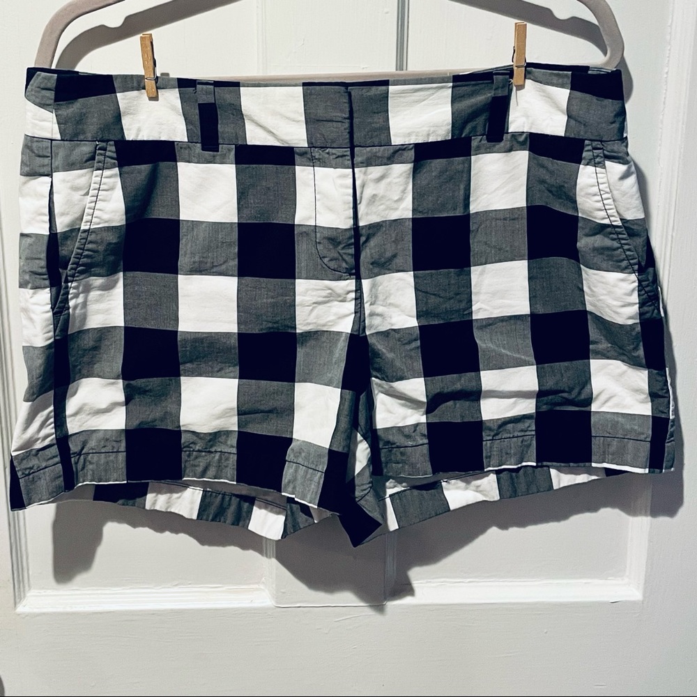 Black Buffalo Plaid Shorts